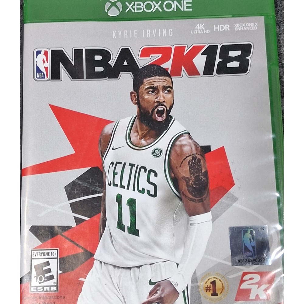 NBA 2K18 Microsoft Xbox One 2017 Kyrie‎ Irving Basketball Sports Video Game